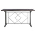 Acme Furniture Evangeline Counter Height Dining Table with Trestle Base 73900 IMAGE 1