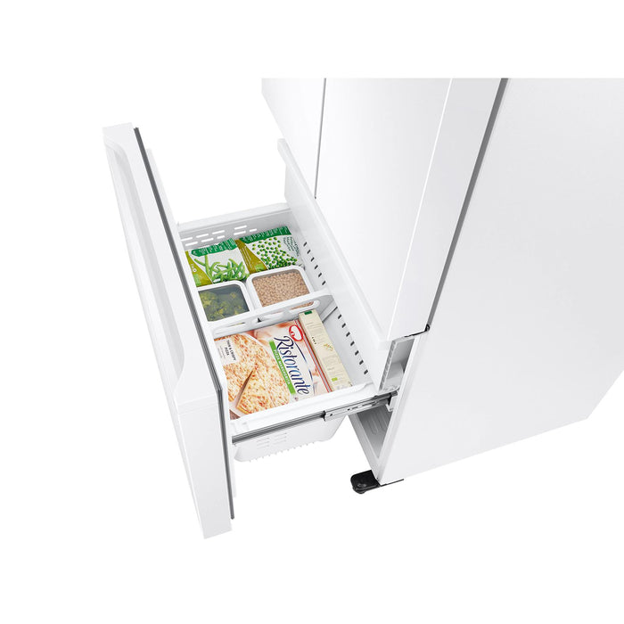 Samsung 33-inch, 19.5 cu.ft. Built-in Look French 3-Door Refrigerator with Internal Ice Maker RF20A5101WW/AA IMAGE 10