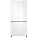 Samsung 33-inch, 19.5 cu.ft. Built-in Look French 3-Door Refrigerator with Internal Ice Maker RF20A5101WW/AA IMAGE 1