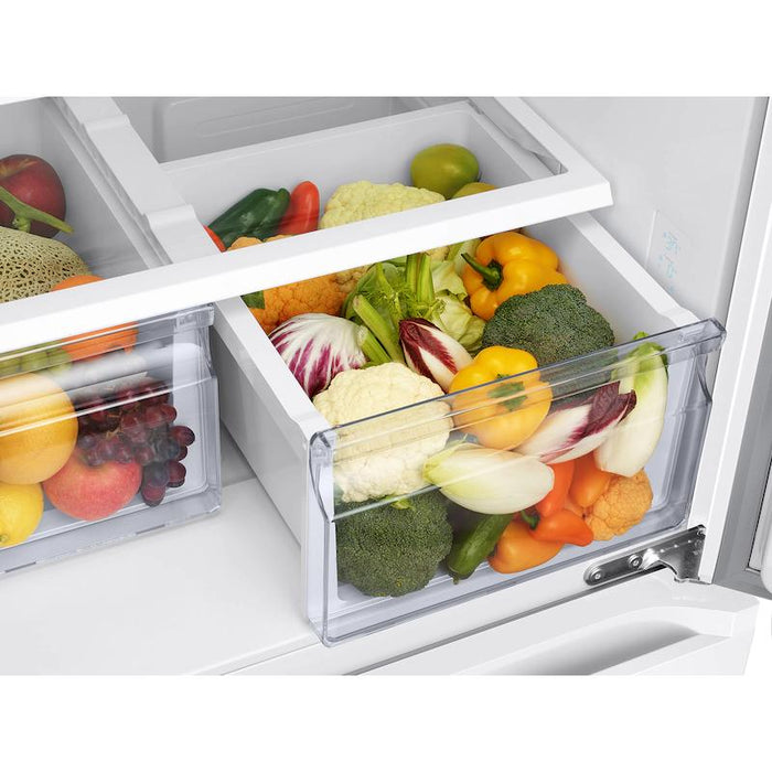 Samsung 33-inch, 19.5 cu.ft. Built-in Look French 3-Door Refrigerator with Internal Ice Maker RF20A5101WW/AA IMAGE 9