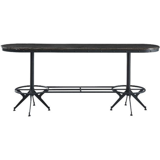 Acme Furniture Zangief Counter Height Dining Table with Trestle Base 73990 IMAGE 1