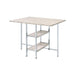 Acme Furniture Raine Counter Height Dining Table with Trestle Base 74005 IMAGE 2