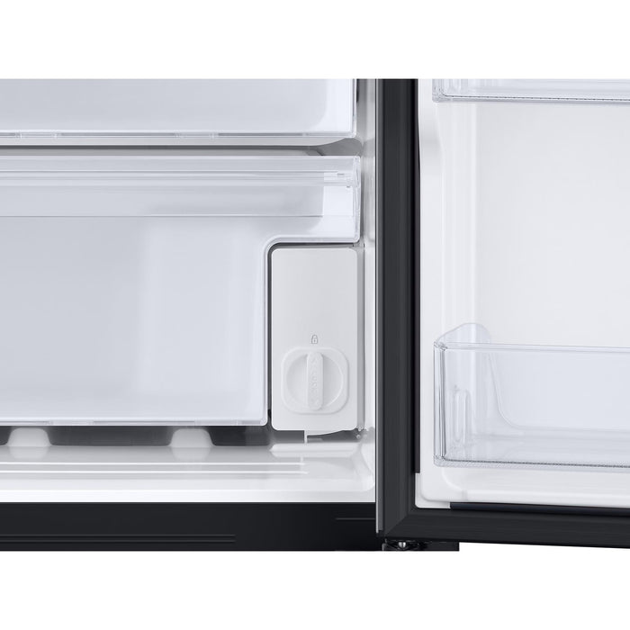 Samsung 36-inch, 28 cu.ft. Freestanding Side-by-Side Refrigerator with In-Door Ice Maker RS28A500ASG/AA IMAGE 10