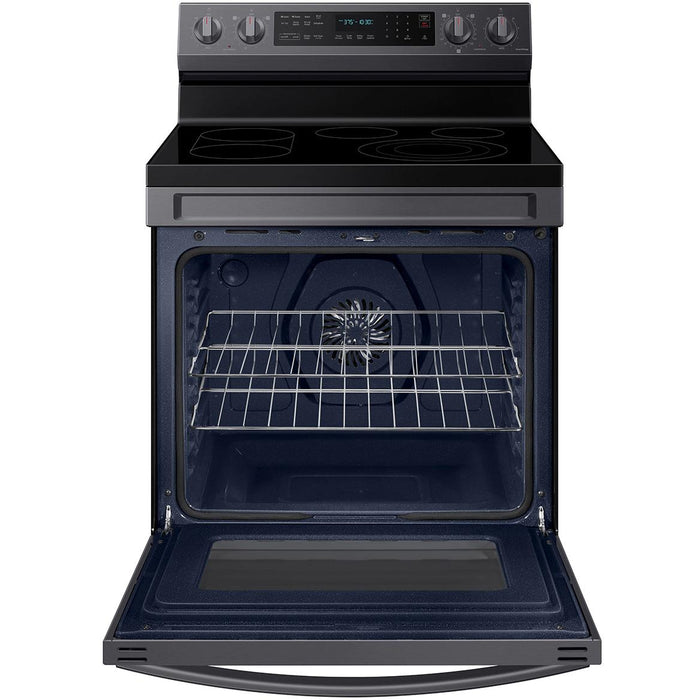 Samsung 30-inch Freestanding Electric Range with WI-FI Connect NE63A6711SG/AA IMAGE 2