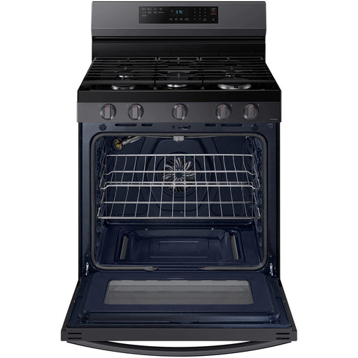 Samsung 30-inch Freestanding Gas Range with WI-FI Connect NX60A6511SG/AA IMAGE 2