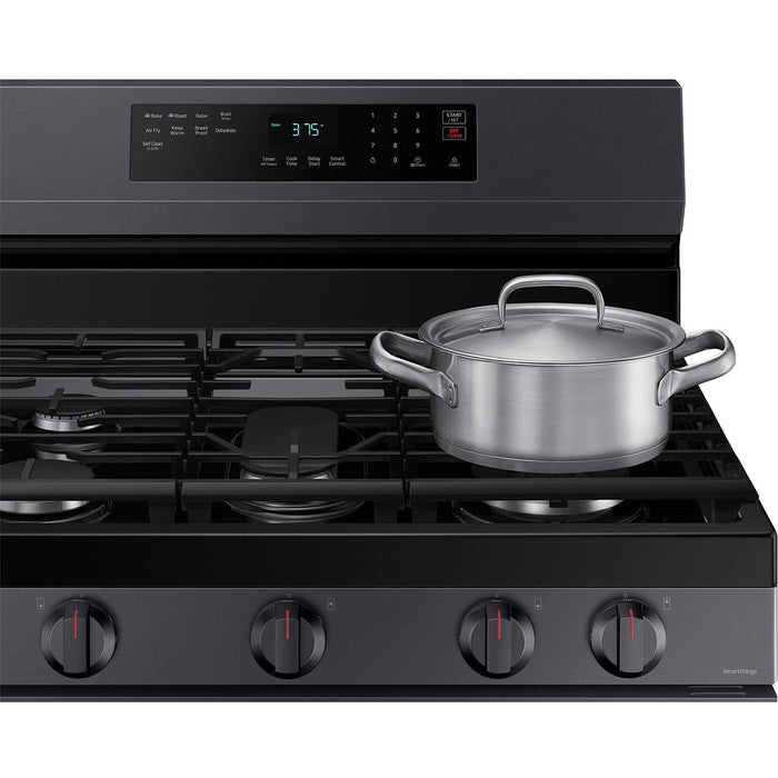 Samsung 30-inch Freestanding Gas Range with WI-FI Connect NX60A6511SG/AA IMAGE 8