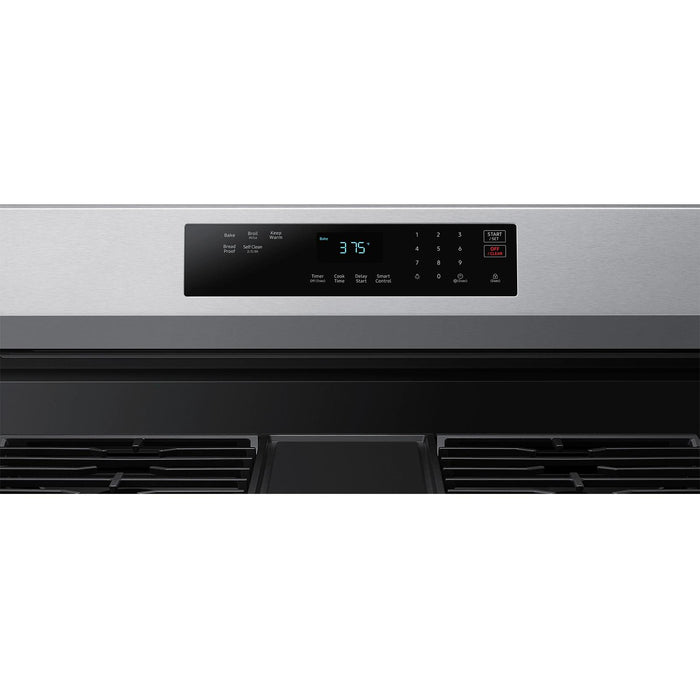 Samsung 30-inch Freestanding Gas Range with Wi-Fi Connect NX60A6311SS/AA IMAGE 6