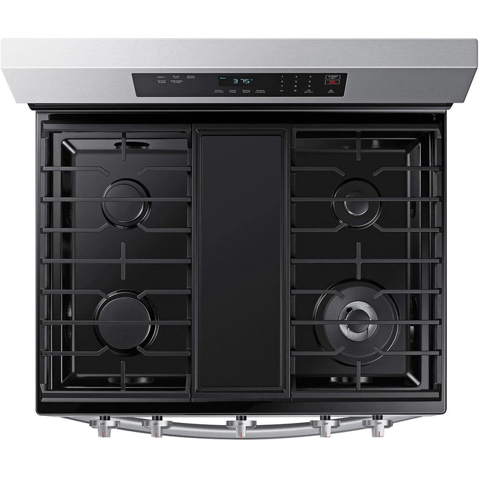 Samsung 30-inch Freestanding Gas Range with Wi-Fi Connect NX60A6311SS/AA IMAGE 7