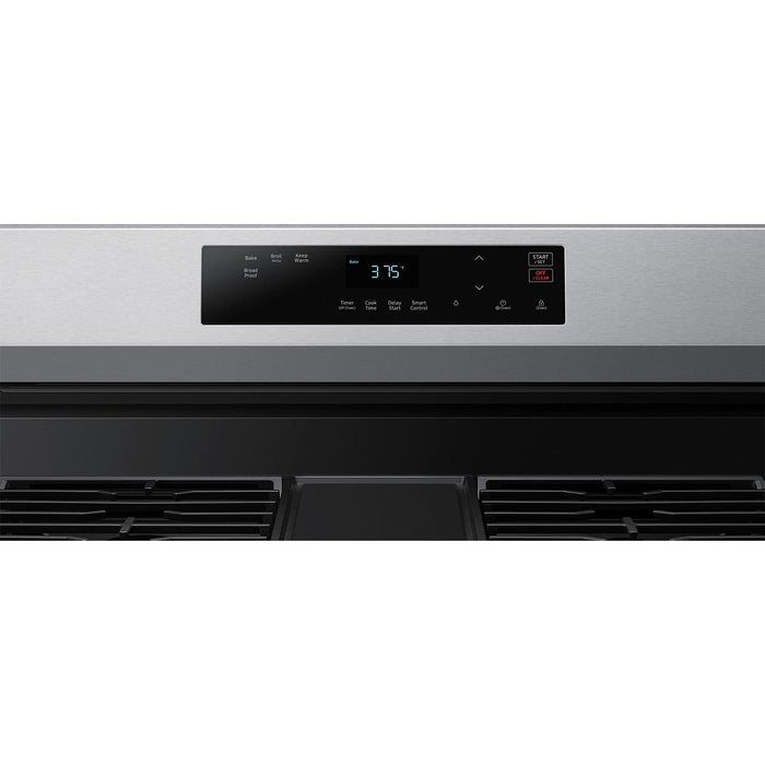 Samsung 30-inch Freestanding Gas Range with Wi-Fi Connect NX60A6111SS/AA IMAGE 6