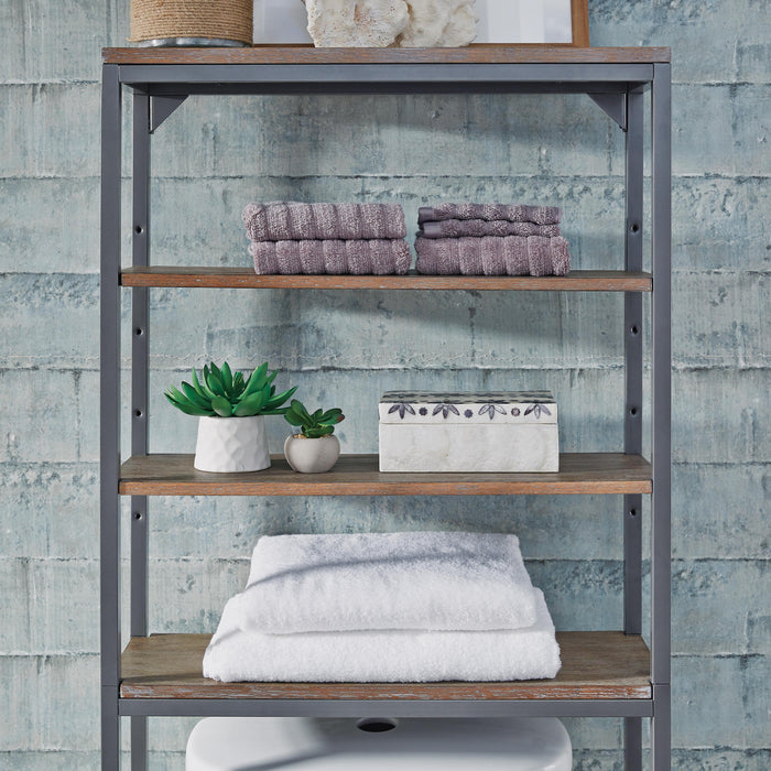 Homestyles Furniture Bathroom Shelf Units Floor Standing 5053-106 IMAGE 3