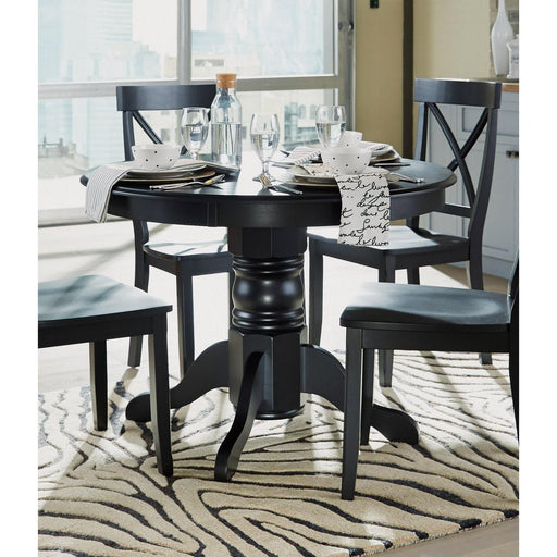 Homestyles Furniture Round Blair Dining Table with Pedestal Base 5178-30 IMAGE 2