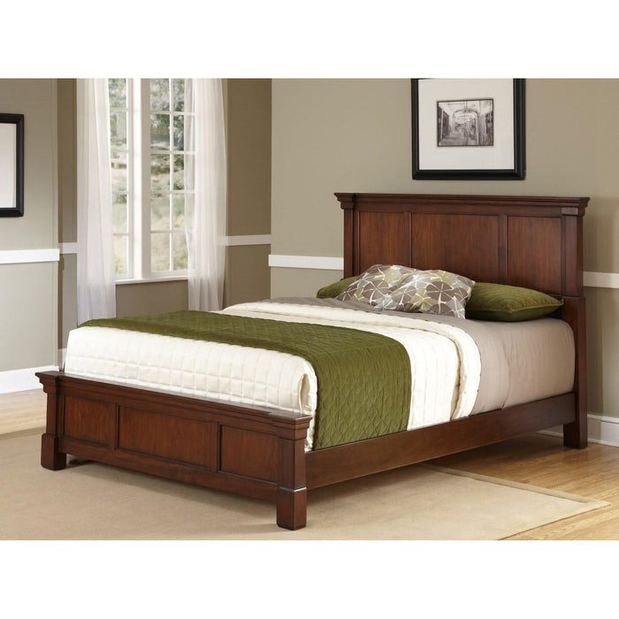 Homestyles Furniture Aspen Queen Panel Bed 5520-500 IMAGE 2