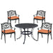 Homestyles Furniture Outdoor Dining Sets 5-Piece 6654-308C IMAGE 1