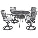 Homestyles Furniture Outdoor Dining Sets 5-Piece 6660-305C IMAGE 1