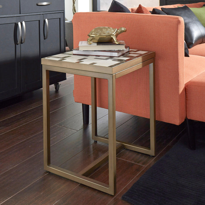 Homestyles Furniture Geometric Ii End Table 8101-20 IMAGE 6