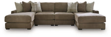 Camellia-Court Double Chaise Sectional - BWO Furniture & Mattresses