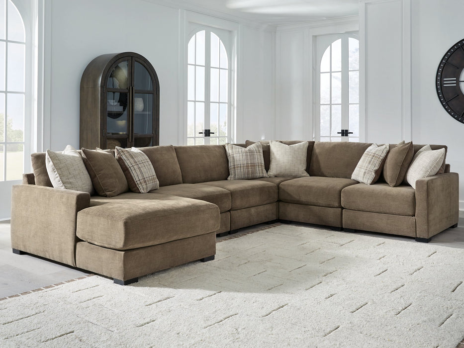 Camellia-Court Sectional with Chaise - BWO Furniture & Mattresses