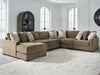 Camellia-Court Sectional with Chaise - BWO Furniture & Mattresses