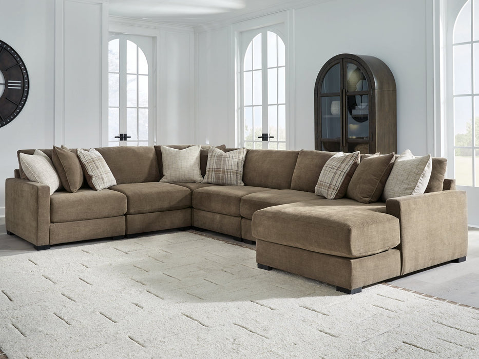 Camellia-Court Sectional with Chaise - BWO Furniture & Mattresses