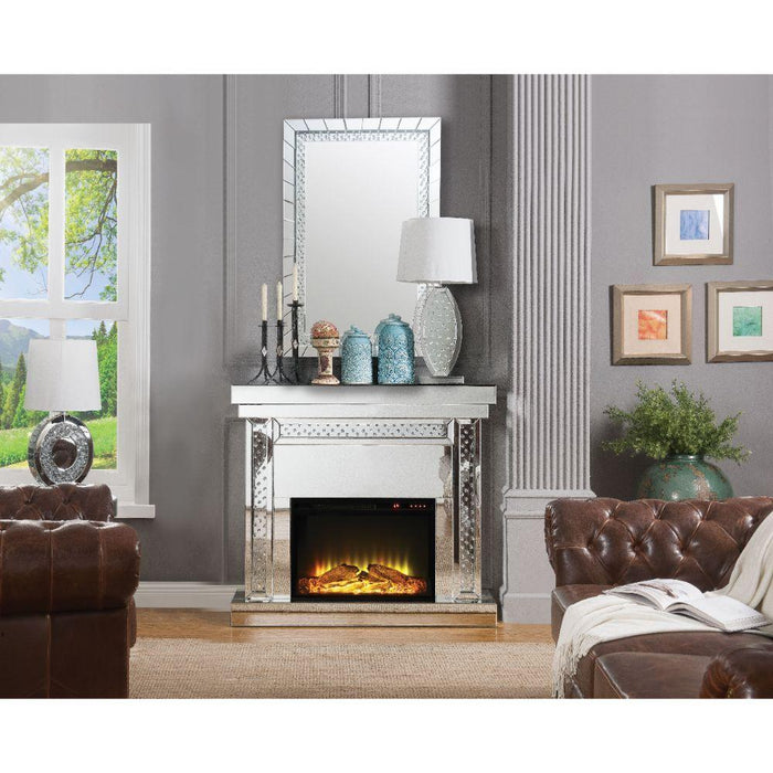 Acme Furniture Nysa Freestanding Electric Fireplace 90272 IMAGE 8