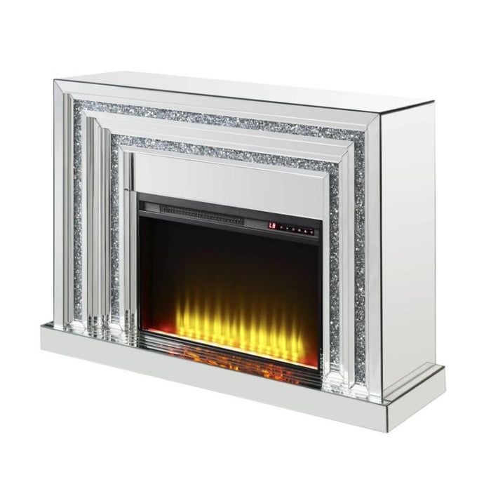 Acme Furniture Noralie Freestanding Electric Fireplace 90523 IMAGE 3