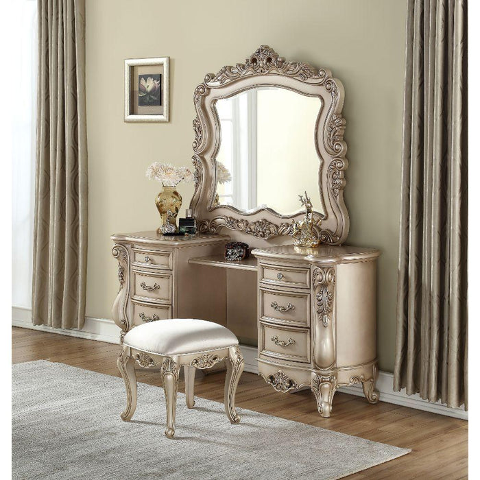 Acme Furniture Gorsedd 6-Drawer Vanity Table 90740 IMAGE 5