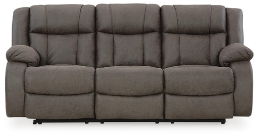 First Base Reclining Sofa - BWO Furniture & Mattresses