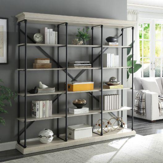 Acme Furniture Bookcases 5+ Shelves 93040 IMAGE 3