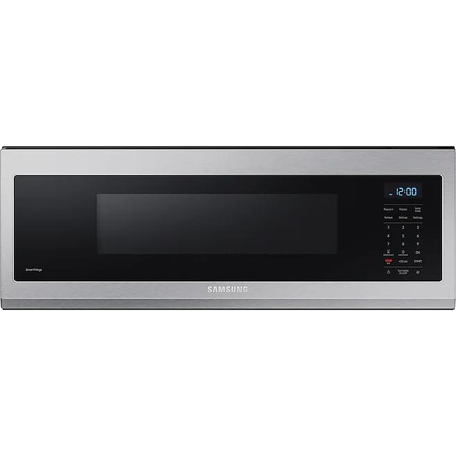 Samsung 30-inch, 1.1 cu.ft. Over-the-Range Microwave Oven with Wi-Fi Connectivity ME11A7510DS/AA IMAGE 1