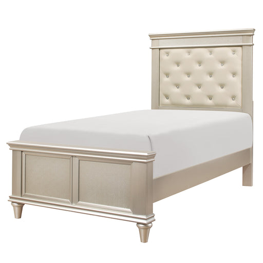 Homelegance Celandine Twin Upholstered Panel Bed 1928T-1* IMAGE 2