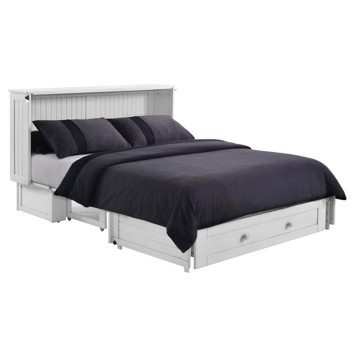 Night & Day Furniture Canada Daisy Murphy Queen Cabinet Bed DSY-QEN-WH IMAGE 2