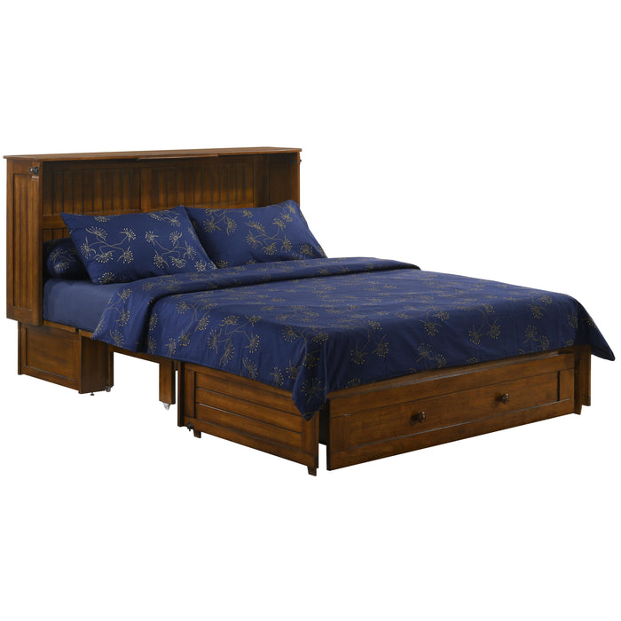 Night & Day Furniture Canada Daisy Murphy Queen Cabinet Bed DSY-QEN-BWT IMAGE 2