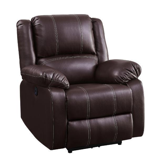 Acme Furniture Zuriel Power Fabric Recliner 52284 IMAGE 1