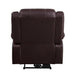 Acme Furniture Zuriel Power Fabric Recliner 52284 IMAGE 5