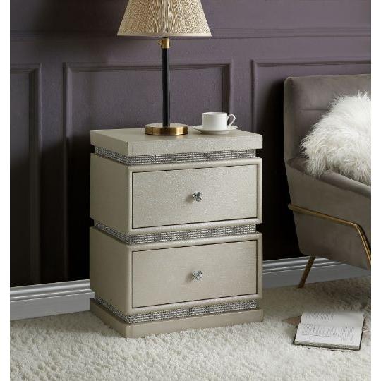 Acme Furniture Lotus Accent Table 97950 IMAGE 1