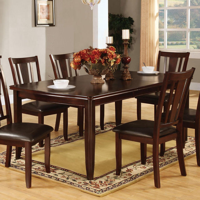 Furniture of America Square Edgewood Counter Height Dining Table CM3336PT IMAGE 1