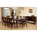 Furniture of America Square Edgewood Counter Height Dining Table CM3336PT IMAGE 3