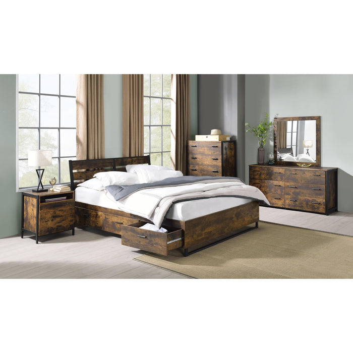 Acme Furniture Juvanth Queen Panel Bed with Storage 24260Q IMAGE 7