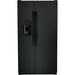 GE 36-inch, 25.3 cu. ft. Side-by-Side Refrigerator with Water and Ice Dispenser GSS25GGPBB IMAGE 1