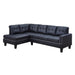 Acme Furniture Jeimmur Polyurethane 2 pc Sectional 56465 IMAGE 1