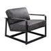 Acme Furniture Locnos Stationary Leather Accent Chair 59944 IMAGE 8