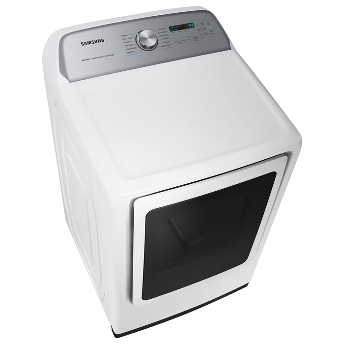 Samsung 7.4 cu. ft. Smart Electric Dryer with Steam Sanitize+ DVE52A5500W/A3 IMAGE 3