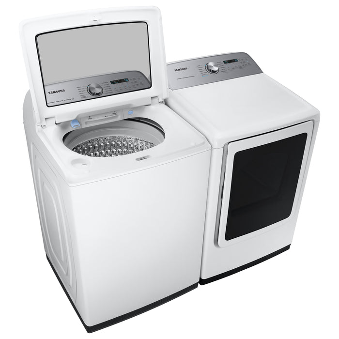 Samsung 7.4 cu. ft. Smart Gas Dryer with Steam Sanitize+ DVG52A5500W/A3 IMAGE 8