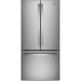 GE 33-inch, 18.6 cu. ft. Counter-Depth French-Door Refrigerator GWE19JYLFS IMAGE 1