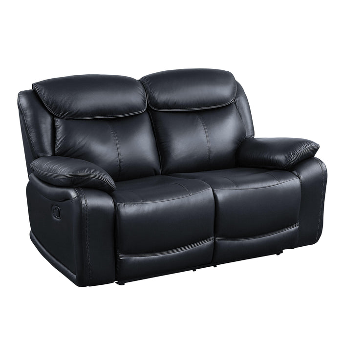 Acme Furniture Ralorel Reclining Leather Loveseat LV00061 IMAGE 2