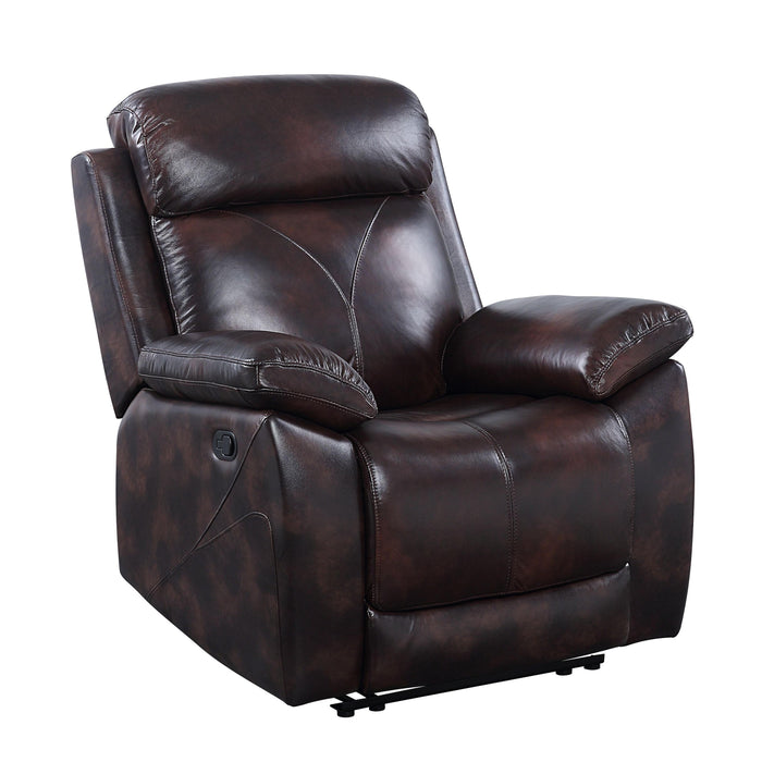 Acme Furniture Perfiel Leather Recliner LV00068 IMAGE 2