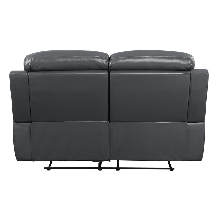 Acme Furniture Lamruil Reclining Leather Loveseat LV00073 IMAGE 4