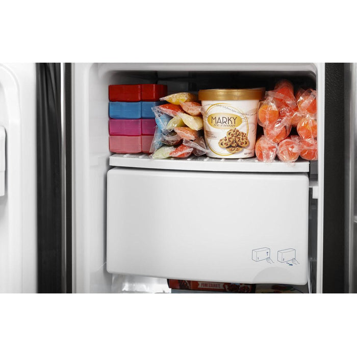 GE 36-inch 25.3 cu.ft. Freestanding Side-by-Side Refrigerator with LED Lighting GSE25GGPBB IMAGE 12