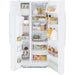 GE 33-inch 23 cu.ft. Freestanding Side-by-Side Refrigerator with LED Lighting GSE23GGPWW IMAGE 5