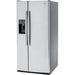 GE 33-inch 23 cu.ft. Freestanding Side-by-Side Refrigerator with LED Lighting GSE23GYPFS IMAGE 3